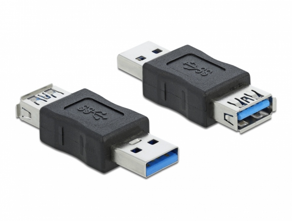 Imagine Adaptor USB 3.0 de incarcare T-M (Data blocker), Delock 66497